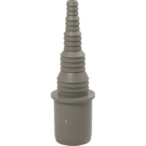 Airfit Nipplo per tubi DN 32, per tubi da 8 a 25 mm di diametro, colore grigio KS (1/4)