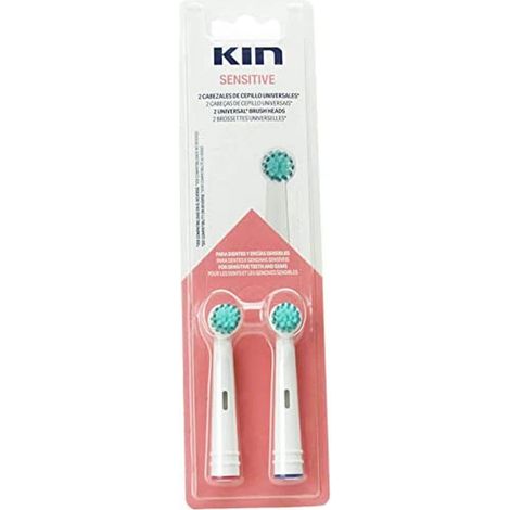 KIN Recambio Sensitive 2 U Cepillo ELECTRICO