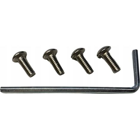 Tornillos + llave para guardabarros trasero Ninebot Max G30 / Motus Scooty 10 / 8.5