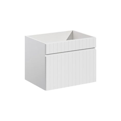 Meuble sous vasque 60 cm - H 46 x l 60 x P 45.6 - Emblematic White - Livraison gratuite