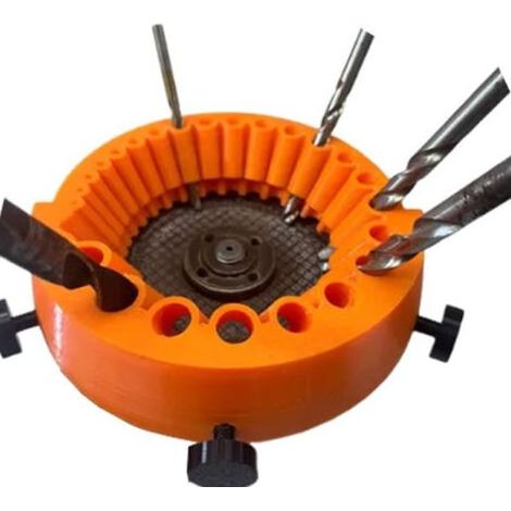 Affûteur de forets 2-13 mm, gabarit d'affûtage pour meuleuse d'angle (1/5)