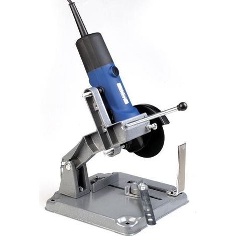 Support pour meuleuse d'angle Ø 115/125 mm – Angle réglable – Acier et aluminium – Découpe précise métal – Toolland