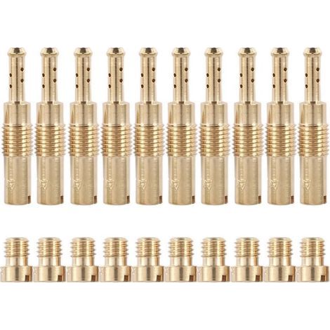 Kit de 10 injecteurs principaux pour carburateur et kit de 10 injecteurs de ralenti/bas régime pour carburateurs de moto PWK Keihin OKO CVK PWM NSR KSR (1/3)