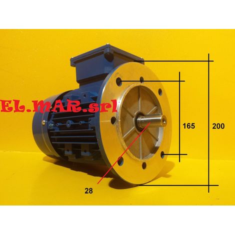4 HP 3 KW Mec 100 1400 Giri Motore Alta coppia Monofase 4 Poli con disgiuntore B5R