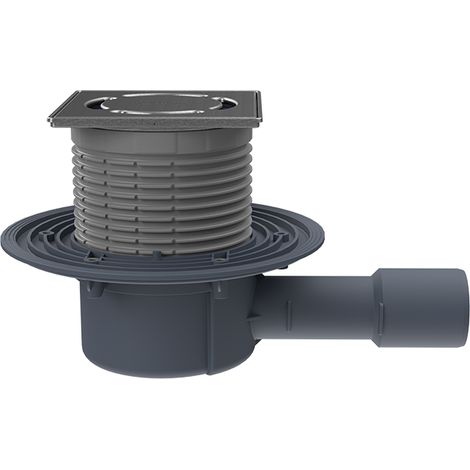 Siphon de sol horizontal HL510N-3000 DN40/50 à clic-clac