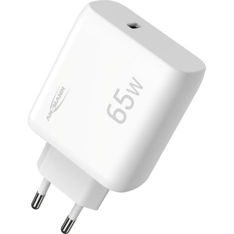 ANSMANN 65W USB C Chargeur Rapide PD QC Universal iPhone Samsung (1/5)