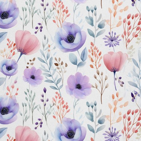Tela decorativa para exteriores Oxford - Flores - DX2584 (1/5)