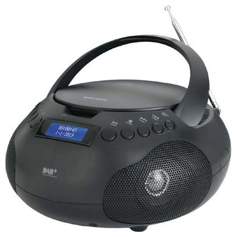 New Majestic AH-264 DAB Digital DAB, DAB+, FM Schwarz Playback MP3