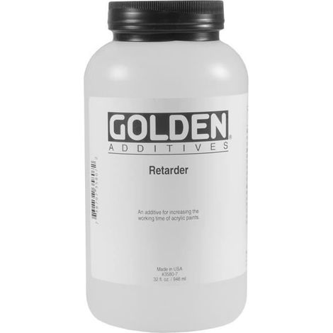 Médium acrylique dorée : Ralentisseur 946ml