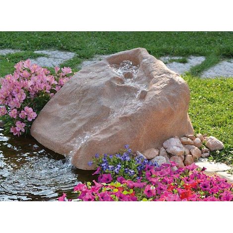 Roccia artificiale per laghetto con sorgente Agordo