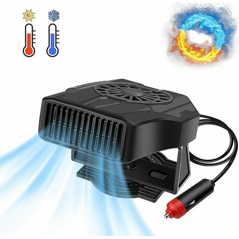 Chauffage dhabitacle de voiture, Ventilateur de Voiture Chauffant, 2 en 1Fonction de Radiateur soufflant (1/5)