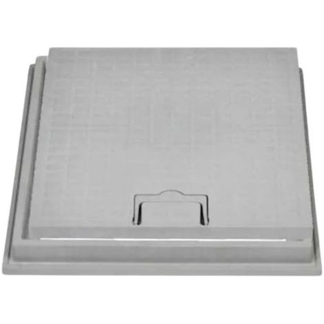 Telaio con chiusino super top in pp con maniglia (cm 65x65)