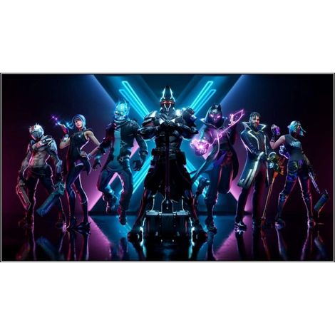 Tapisserie Fortnite - Fond de jeu Fortnite en tissu 100150cm (1/2)