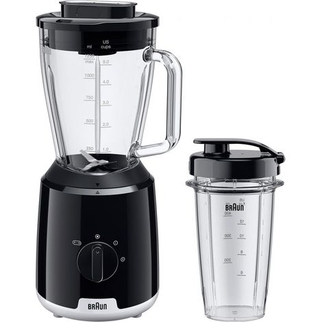 Braun JB1051BK PowerBlend 1 Blender Noir 1,25L
