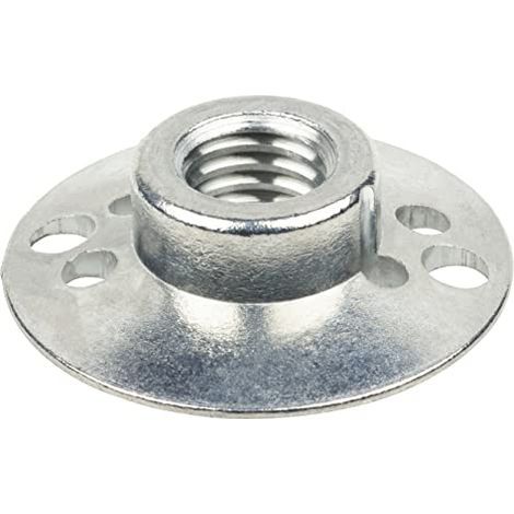 wolfcraft Dado a flangia per smerigliatrice angolare I 2456000 I Per serrare dischi abrasivi (1/4)