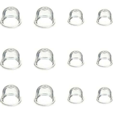 Pompe amorcage carburateur Amorcage moteur 12pcs, 19/22mm Propriétaires de débroussailleuses/tronçonneuses (1/4)