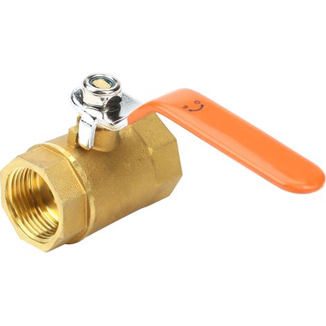 vanne à bille en laiton DN20 3/4" BSP 1,6 MPa pour eau, huile et gaz