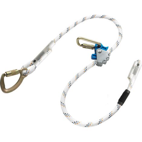 Cuerda de sujeción con mosquetón KOBRA TRI Ergogrip Sk16 SKYLOTEC 1.5 m (1/4)