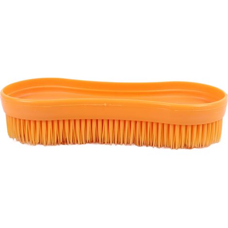 Brosse de nettoyage pour chevaux, brosse douce, brosse de massage multifonctionnelle et portable pour le toilettage des animaux, peigne ergonomique pour chevaux (1/5)