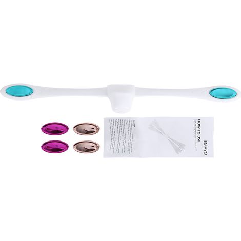 Muscleur visage anti-rides, tonifiant joues et bouche, outil minceur blanc pour lifting facial. (1/5)