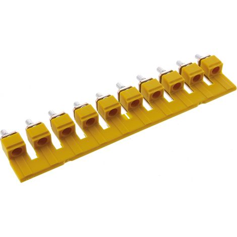 Barrette de jonction Weidmuller, série WQV pour Blocs terminal à rail DIN ( Prix pour Paquet de 5 )