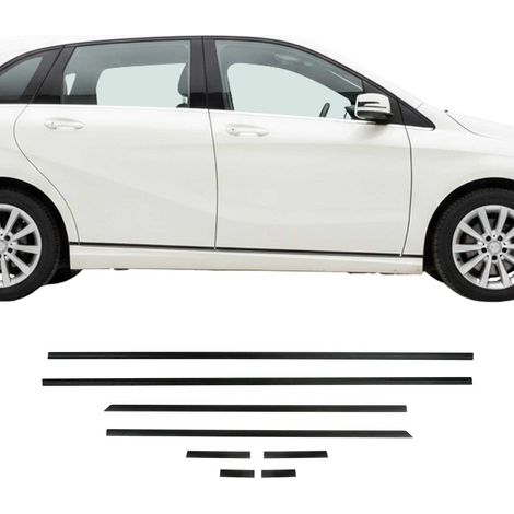 Garniture Baguette de porte latérale pour Mercedes Classe B W246 2011-2018 Alu
