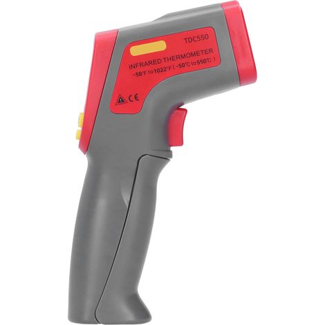Berührungsloses Infrarot-Thermometer -50 °C bis 550 °C, tragbares digitales Temperaturmessgerät, präzise digitale Anzeige (1/5)