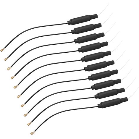 Lot 10 antennes 2,4G 3DBI tube cuivre récepteur pour module sans fil ZIGBEE drone modèle avion