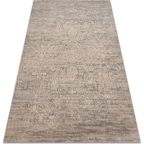 Teppich Wolle JADE 45008/110 Ornament beige / blau OSTA beige 85x160 cm