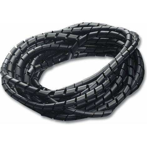 Ruban spiralé, faisceau-Ø 9-70 mm, largeur de spirale 13,9 mm, diamtre extrieur 12 mm, noir