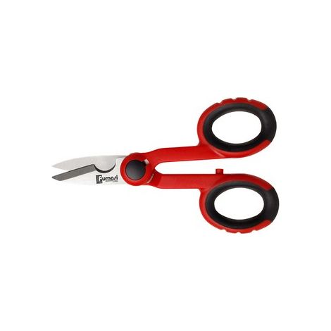 FORBICI PER ELETTRICISTI CON TAGLIOCAVO 145 mm