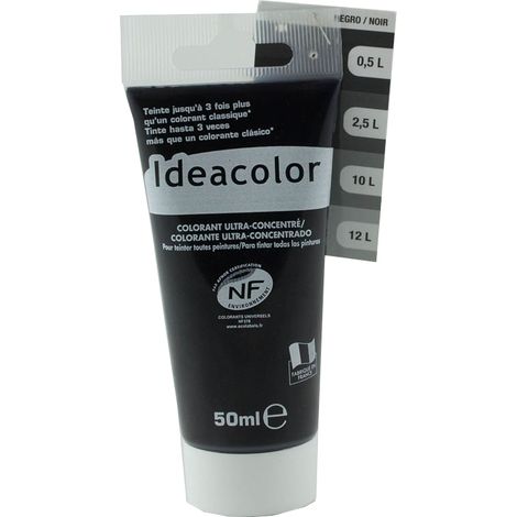 Colorant Noir 2070 50ml - Ideacolor