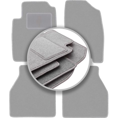 Graue Automatten für: Nissan Navara III D40 Pickup (2005-2011)