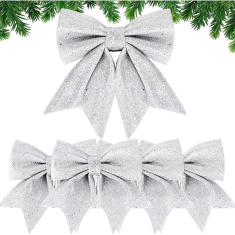 Stück Weihnachtsschleifen, 24 cm, große Größe