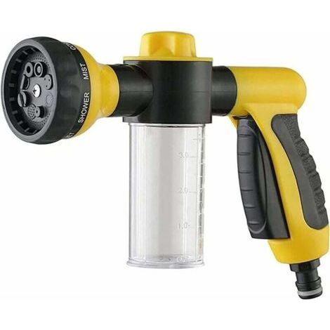 Garden Hose Spray Gun - High Pressure Garden Hose Attachment with Re (1/4)