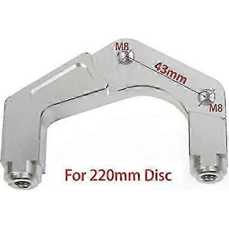 Frein Rpm, étrier 82 mm, disque 70 mm à 3 trous, kit de rotor à 4 pistons, montage radial pour vélo électrique Aerox Nitro BWS 100 Jog 50 (support en V) (1/5)