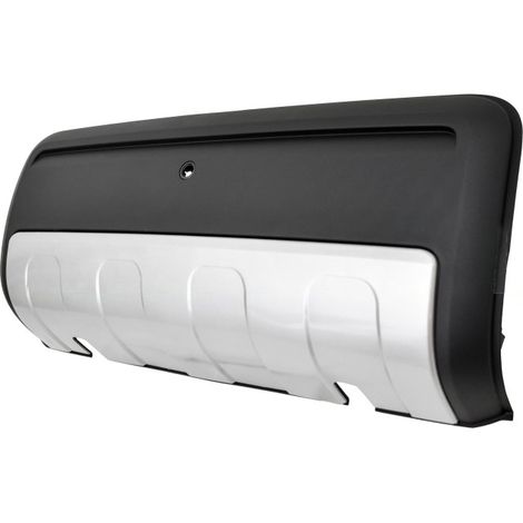 Moulure centrale de pare-choc arrière grise avec trou radar Fiat Panda 3 4x4 depuis 2012