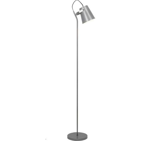 Lámpara de pie modelo Lupen acabado plata 150cm (alto) 22cm (ancho) 35cm(largo) (1/3)