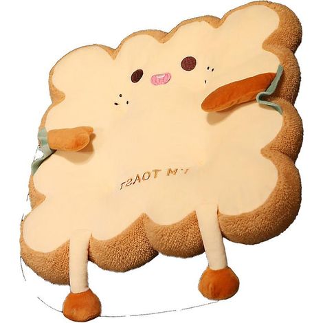 Niedliches Sandwich-Kissen, flauschiges Sofakissen, weiches Plüsch-Stuhlkissen, Stil 2 (1/5)