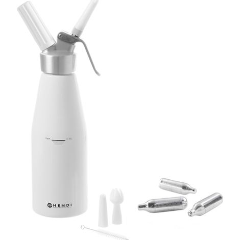 Kit promotionnel Kitchen Line pour siphon à chantilly 0,5 L + 10 cartouches de chantilly (1/5)