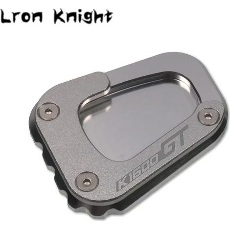 (K1600GT Titanium) Compatible avec BMW K1600B K1600GT K1600GTL K1600 B GT GTL 2017-2023 2019 Béquille latérale CNC, extension et support. Maxpower (1/4)