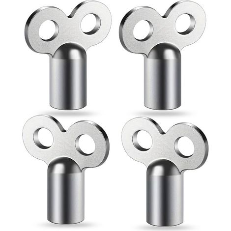 4 clés de purge de radiateur : clé universelle, robuste et stable pour purger tous les types de chauffage (1/3)