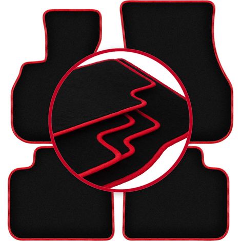Tapis de voiture CARLUX-RED pour Mini Countryman F60 crossover (2017-)