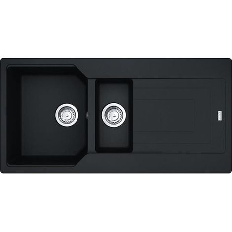 Franke Einbauspüle Urban UBG 651-100 Fragranit Black Matt (1/3)