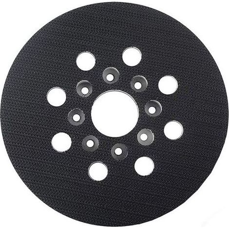 Disque abrasif 125 mm compatible avec Bosch GEX 125-1 AE, PEX 220 A/220 AE et Skil 7402/7490 (1/4)