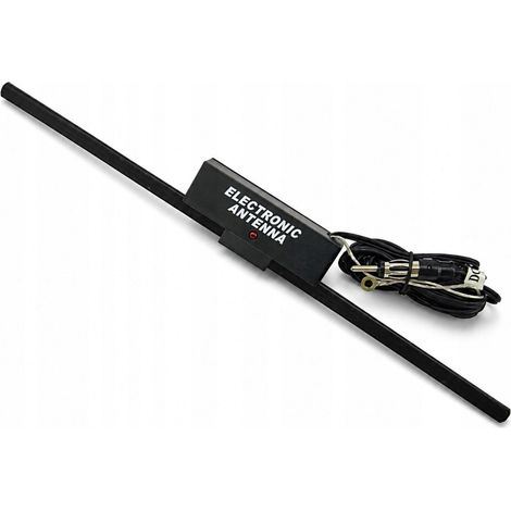 Antenna interna per auto Carcommerce per finestrino con amplificatore 200 cm (1/4)