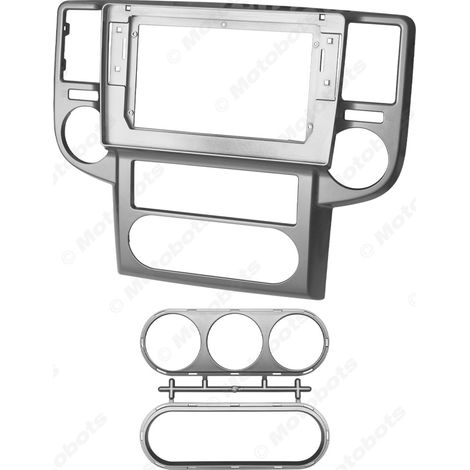 10.1-inch large screen navigation panel suitable for 2003-2007 Nissan X-Trail audio/video modification frame bracket. (1/4)