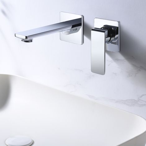 Imex - Grifo Monomando Lavabo Empotrado Cromado Serie Fiyi (1/3)