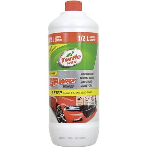 Shampooing Pour Voiture Turtle Wax Zip Shampoo 1,5L (1/2)