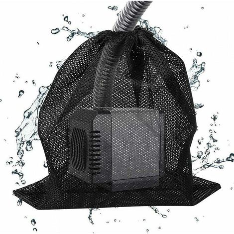 Verstopfungsbeutel für Teichpumpen – Industrielles Filternetz – Für biologische Teichfilter – 31 x 41 cm – 2er-Pack (1/5)